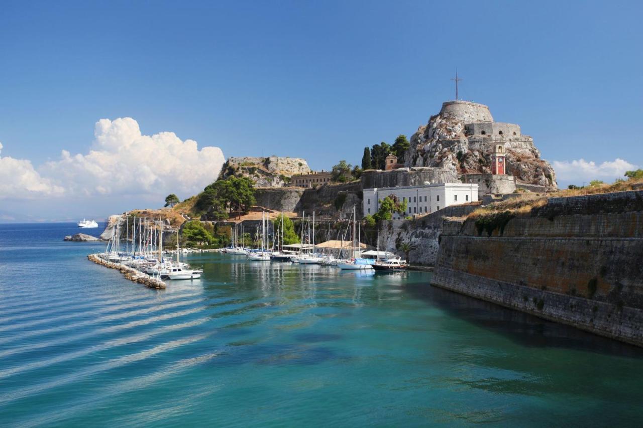 Spiros Corfu Apartment Kanali  Экстерьер фото