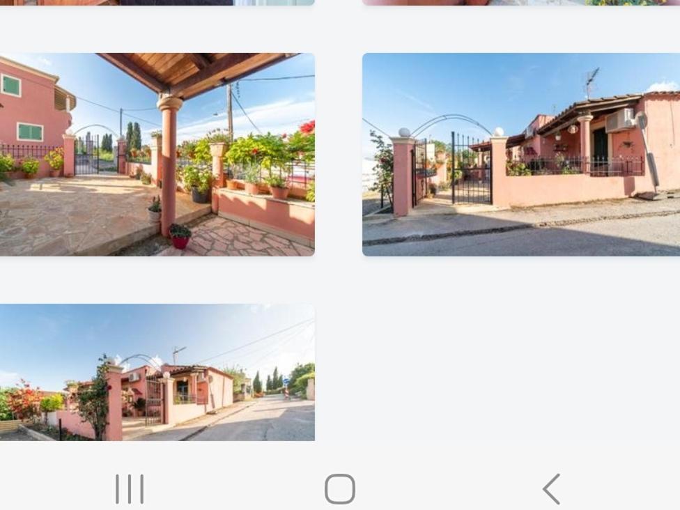 Spiros Corfu Apartment Kanali  Экстерьер фото